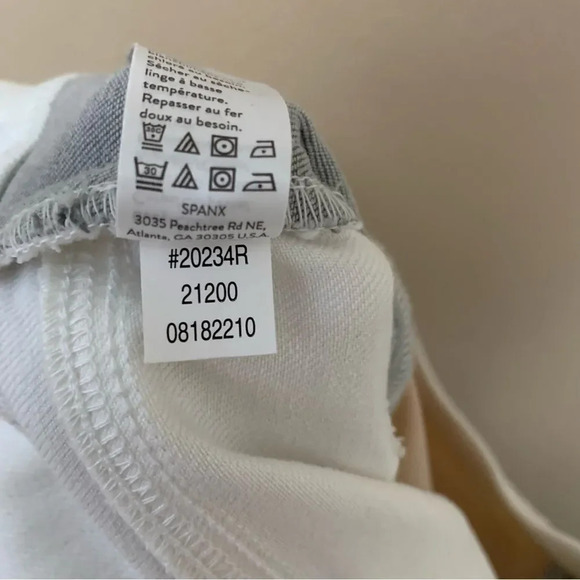 Spanx Side Stripe Distressed Skinny Jeans - Picture 13 of 13